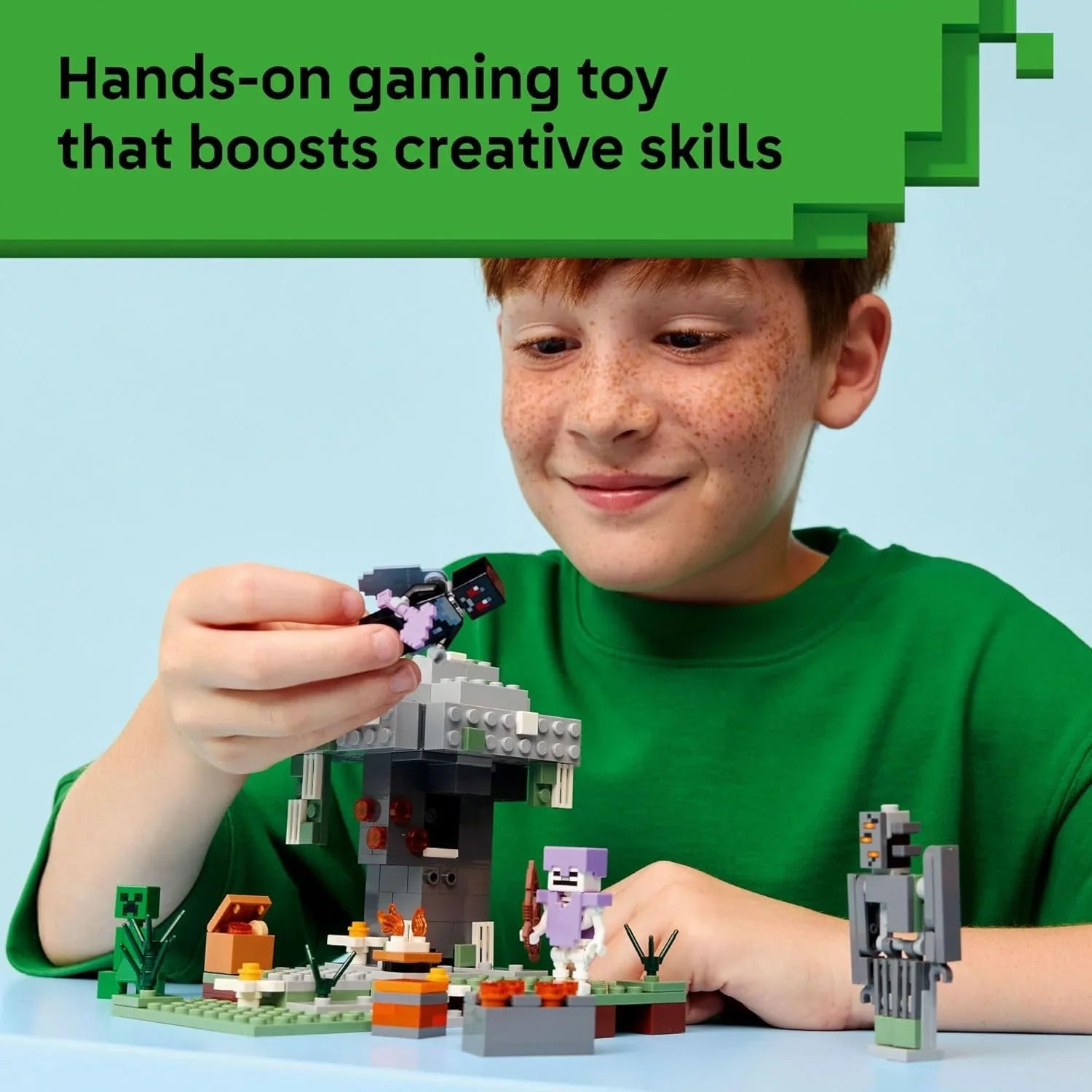 Lego Minecraft The Pale Garden 21586 Age- 7 Years and Above
