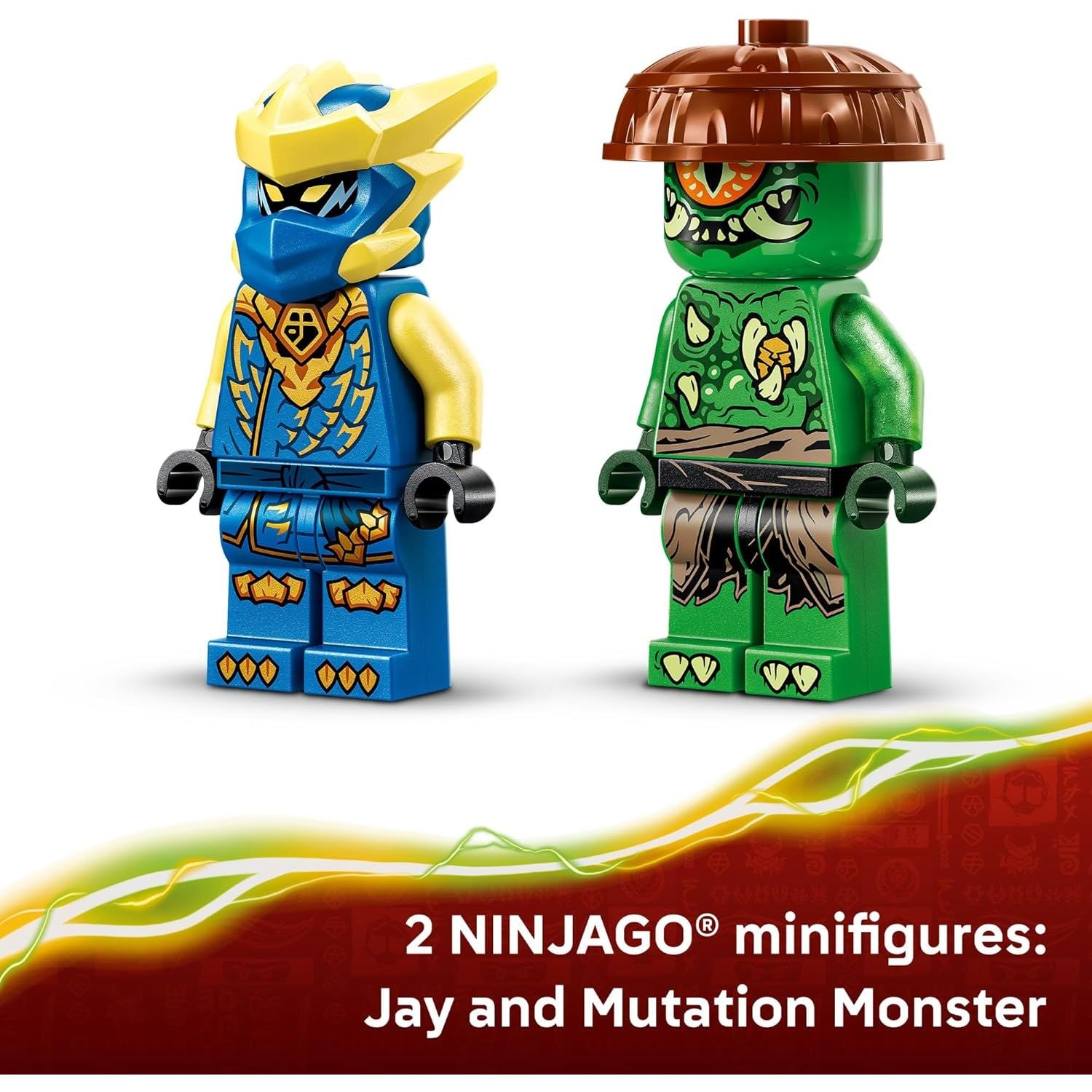 Lego NINJAGO Jay's Dragon Mech Fight 71853 Age- 4 Years & Above