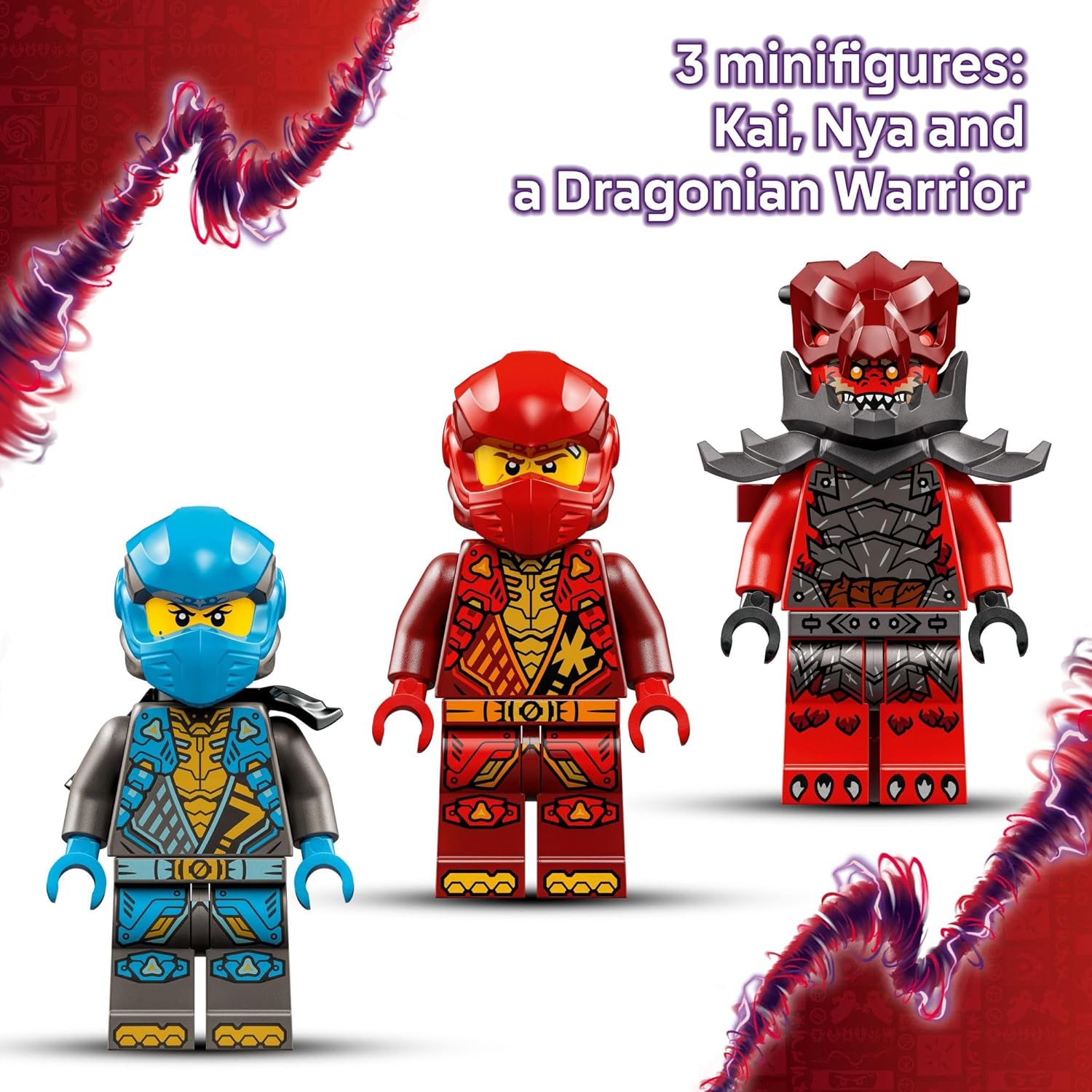 Lego NINJAGO Kai's Mech Storm Rider 71830 Age- 10 Years & Above