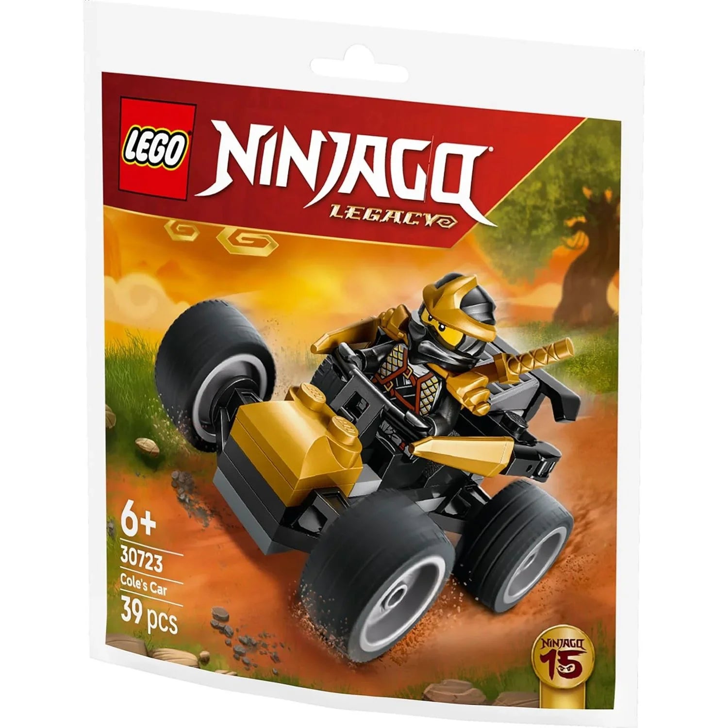 Lego Ninjago Ninja Cole's Car 30723 Age- 6 Years and Above