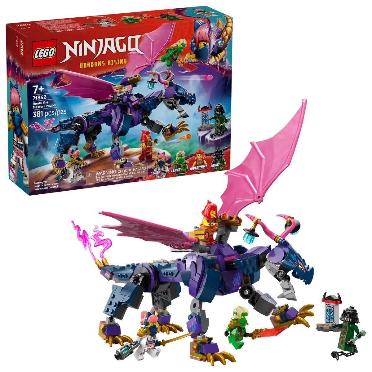 Lego Ninjago Rontu The Master Dragon Building Blocks 71842 Age- 4 Years & Above