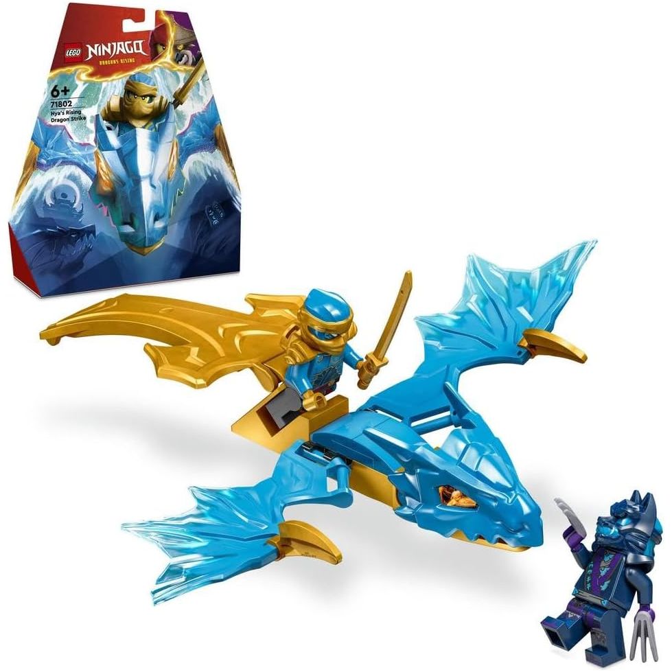 Lego Nya's Rising Dragon Strike Building Blocks Multicolor Age- 6 Years & Above