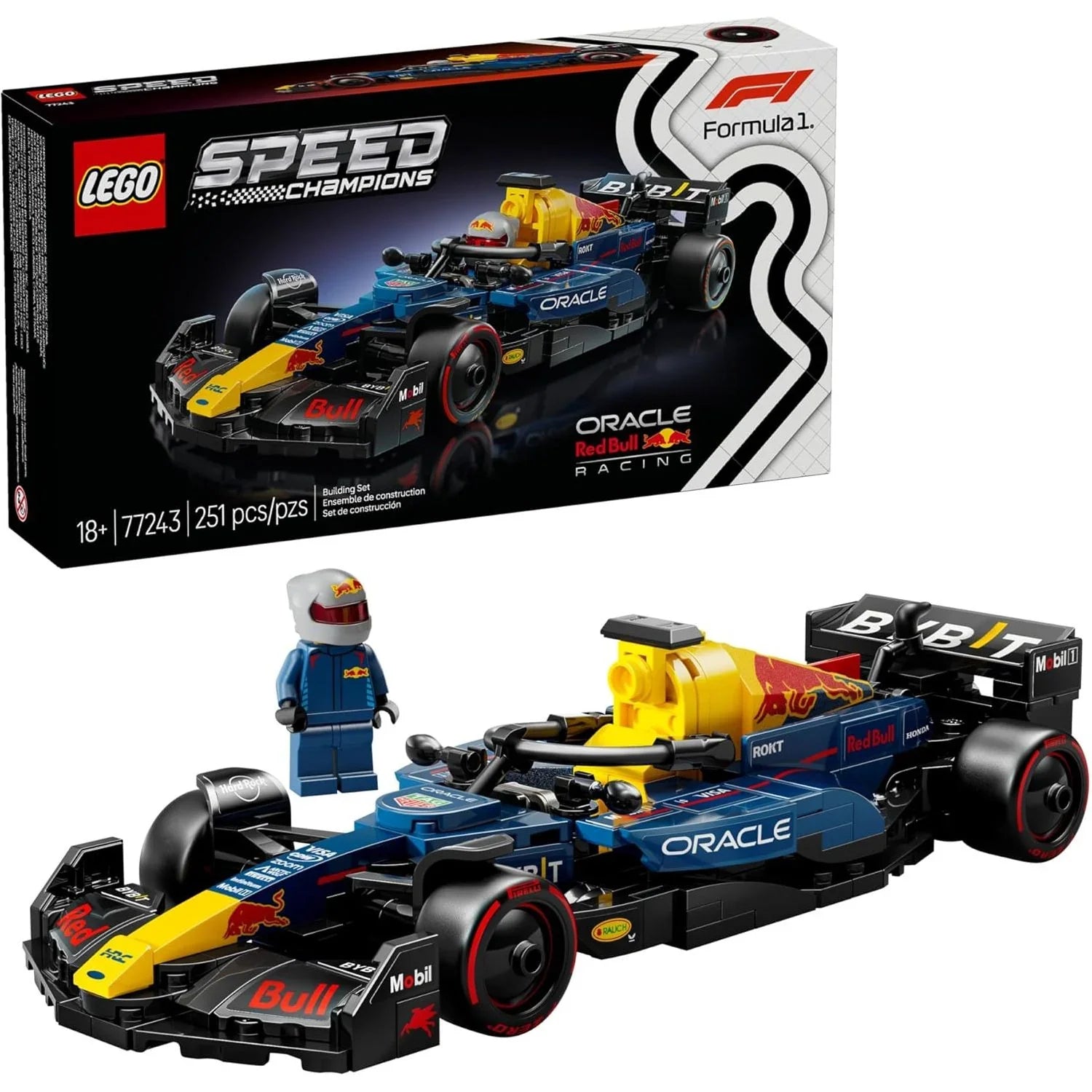 Lego Oracle Red Bull Racing RB20 F1®Race Car Kids Building Blocks 77243 Age- 9 Years & Above
