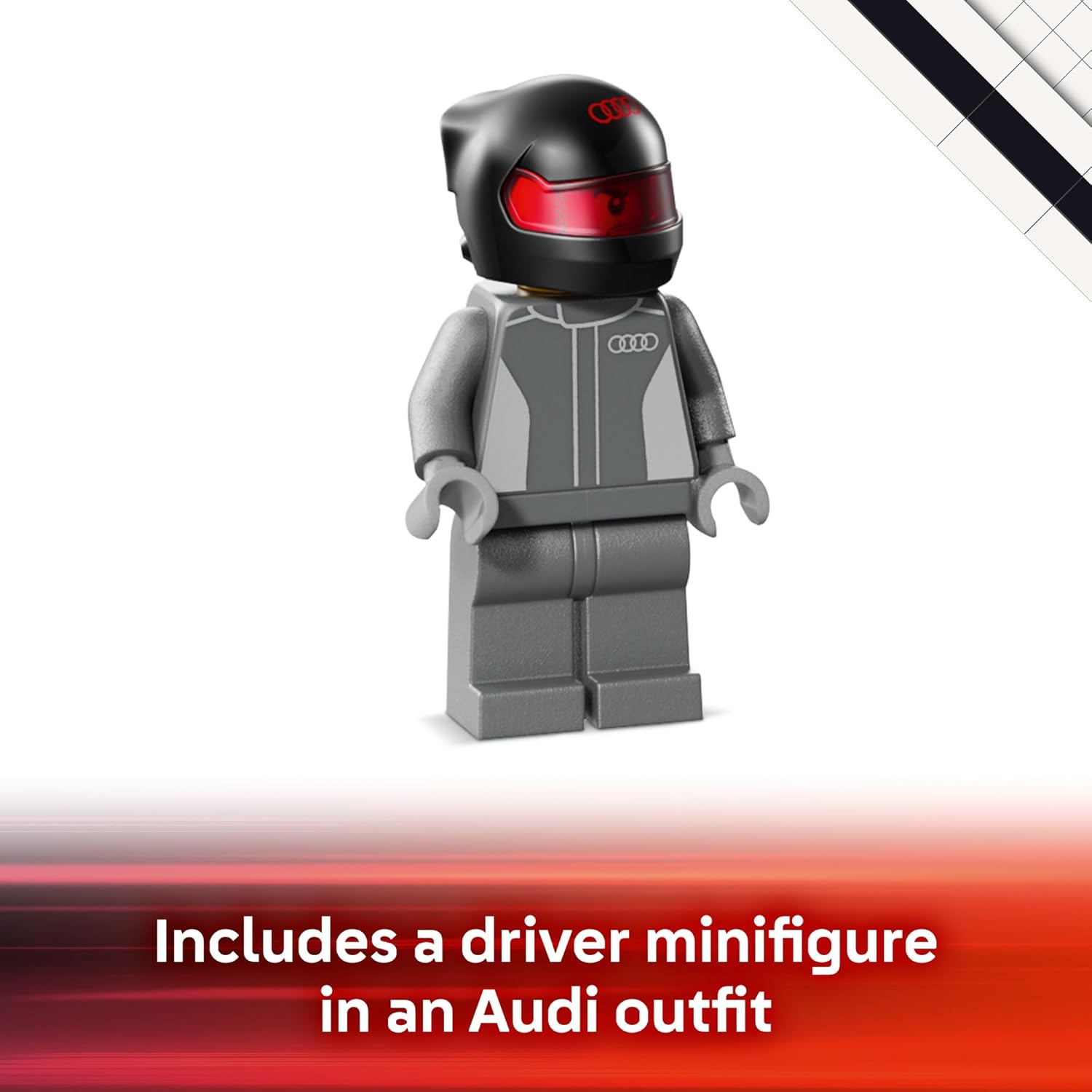 Lego Speed Champions  Audi Revolut F1® Team R26 Race Car 77259 Age- 10 Years & Above