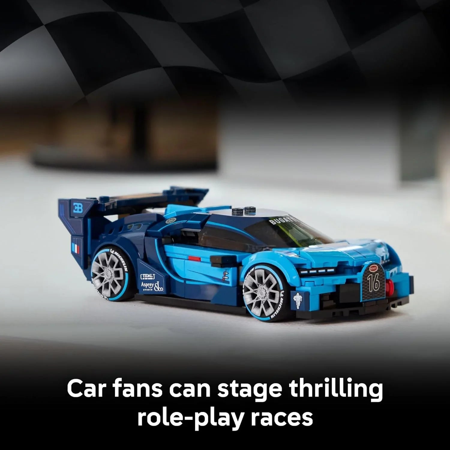 Lego Speed Champions Bugatti Vision Gran Turismo Hyper Sports Car 77253 Age- 9 Years and Above