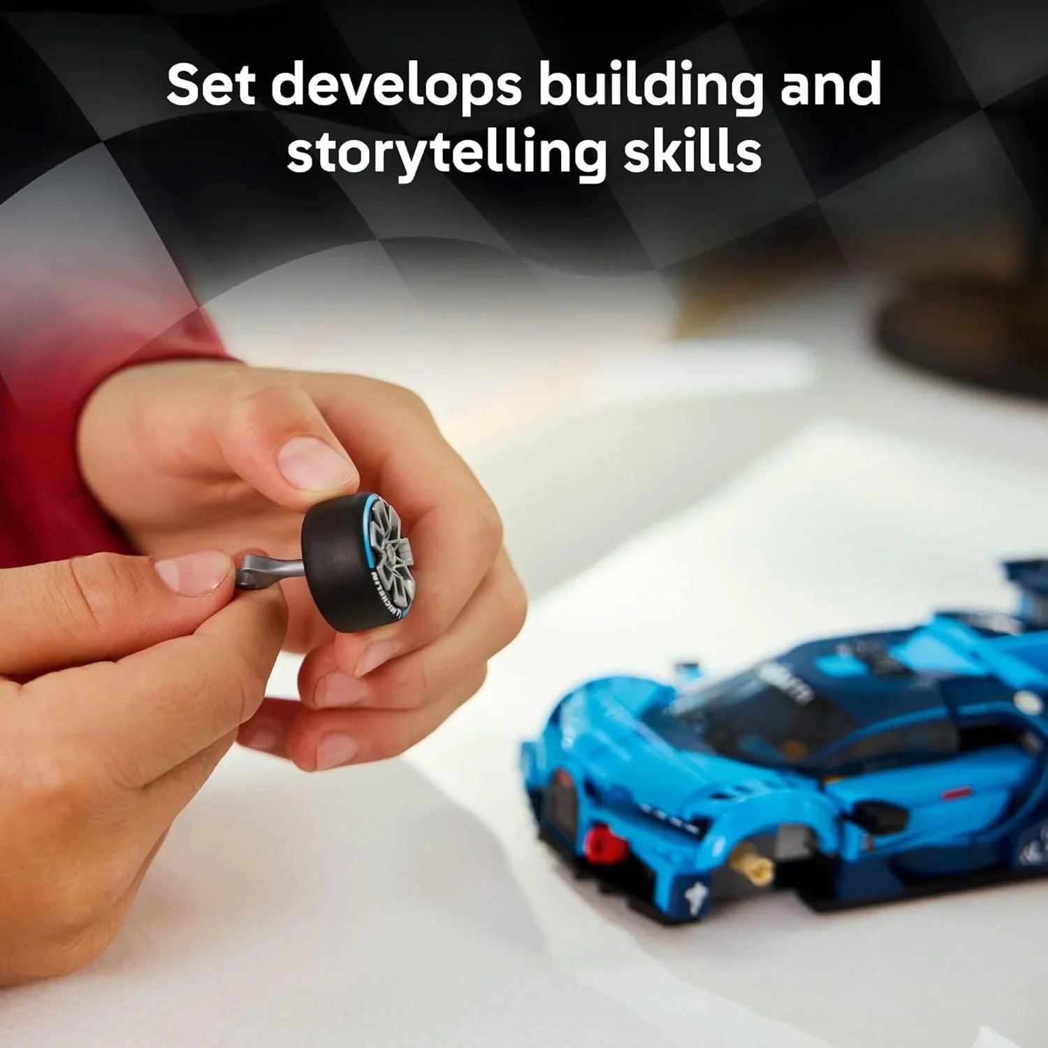 Lego Speed Champions Bugatti Vision Gran Turismo Hyper Sports Car 77253 Age- 9 Years and Above