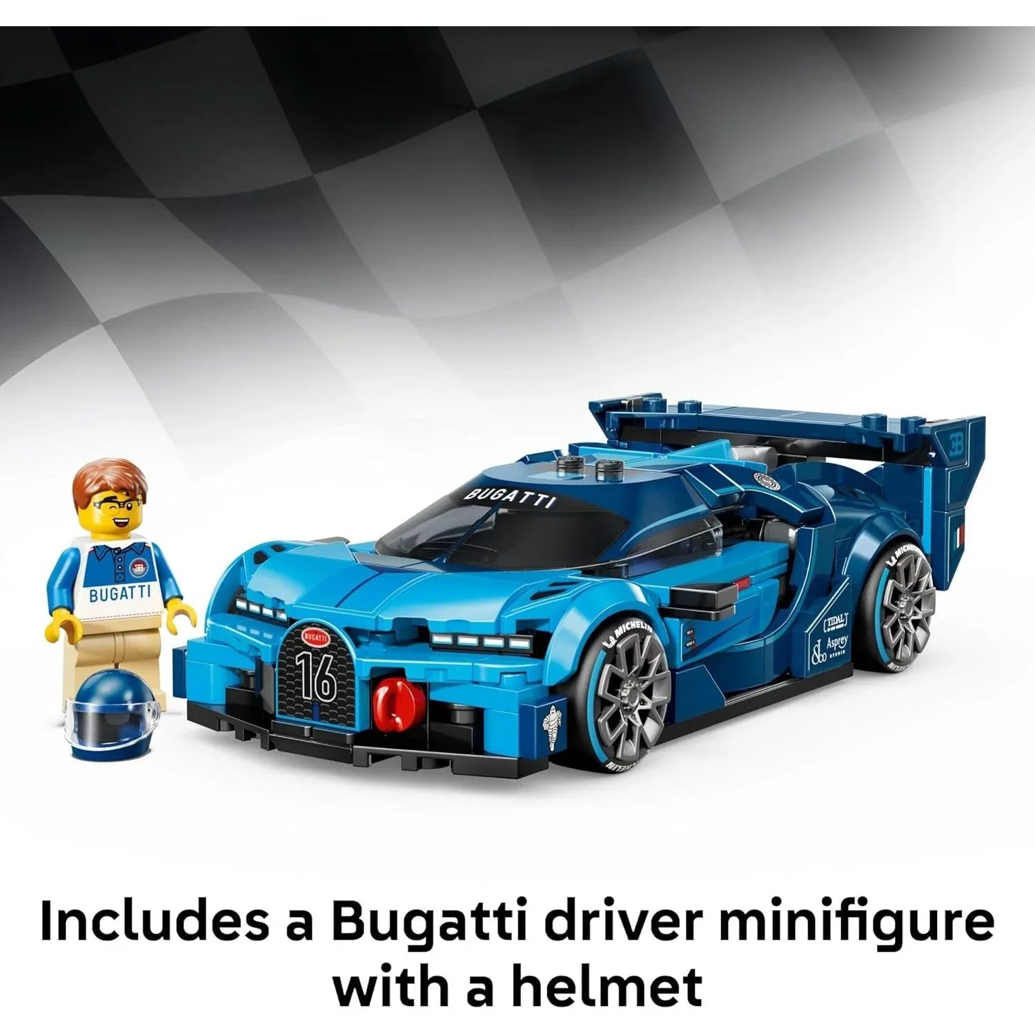 Lego Speed Champions Bugatti Vision Gran Turismo Hyper Sports Car 77253 Age- 9 Years and Above