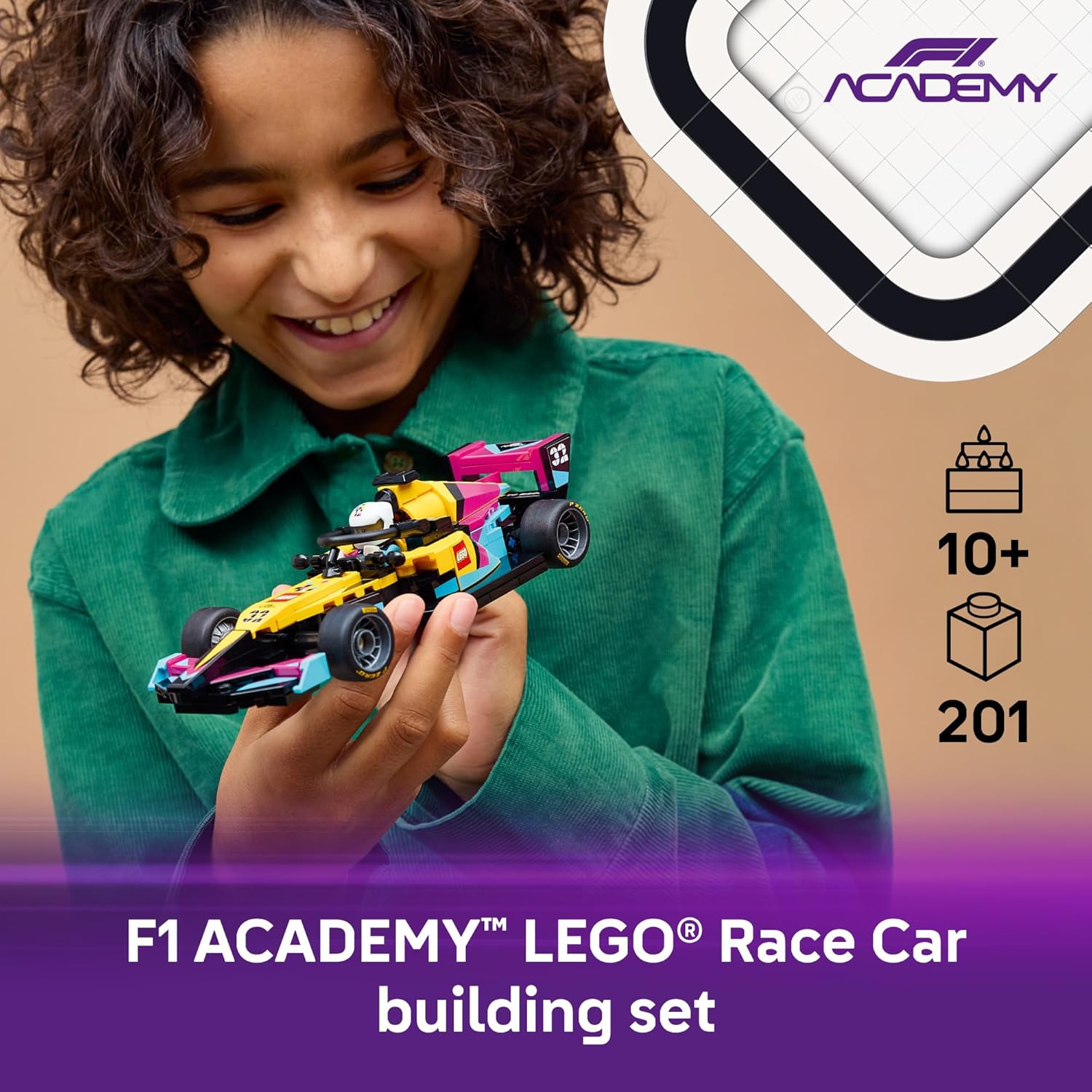 Lego Speed Champions F1 ACADEMY™ Race Car 77258 Age- 9 Years & Above