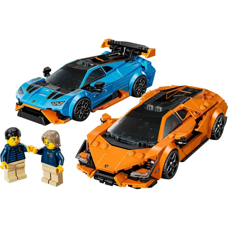Lego Speed Champions Lamborghini Revuelto and Huracan Sto Building Blocks 77238 Age- 9 Years & Above