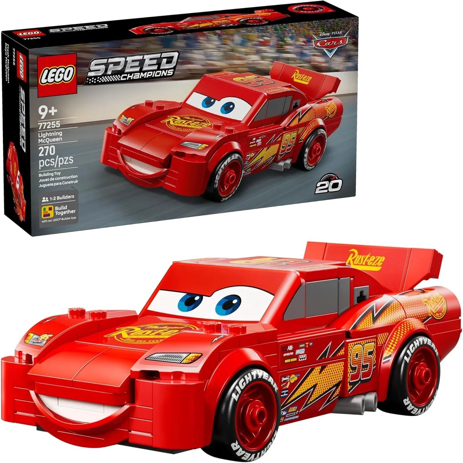 Lego Speed Champions Lightning McQueen 77255 Age- 9 Years and Above