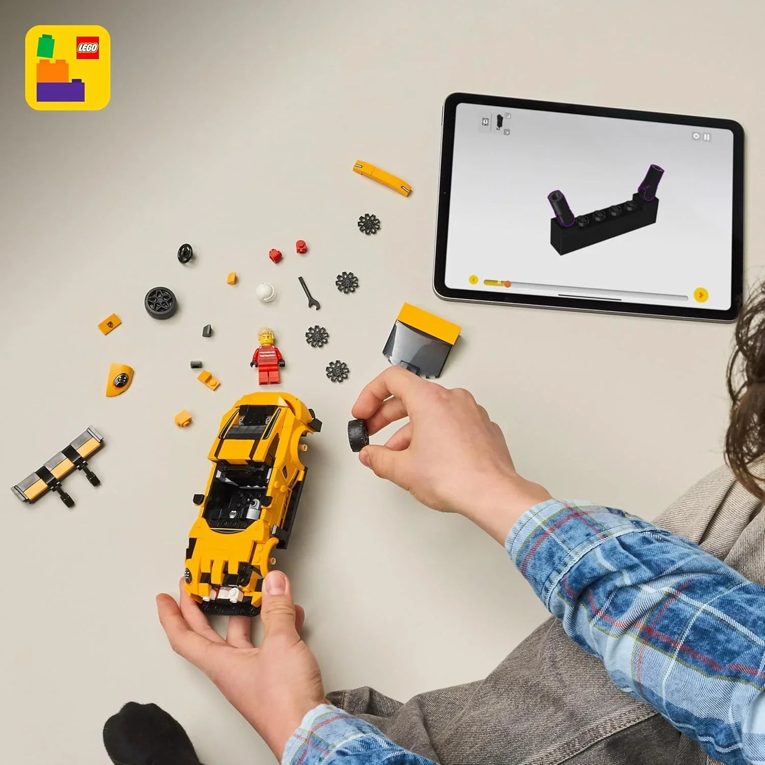 Lego Speed Champions Porsche 911 GT3 RS Super Car [LE77239] Age- 9 Years & Above