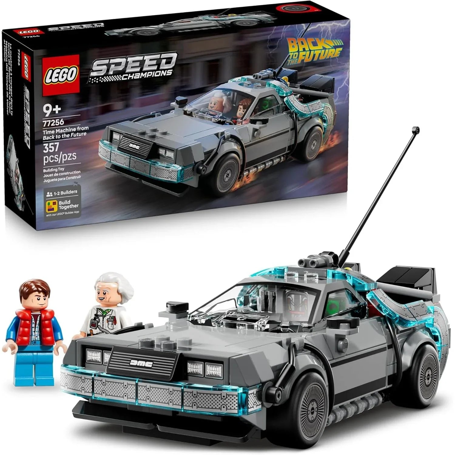Lego Speed Champions Time Machine 77256 Age- 9 Years and Above