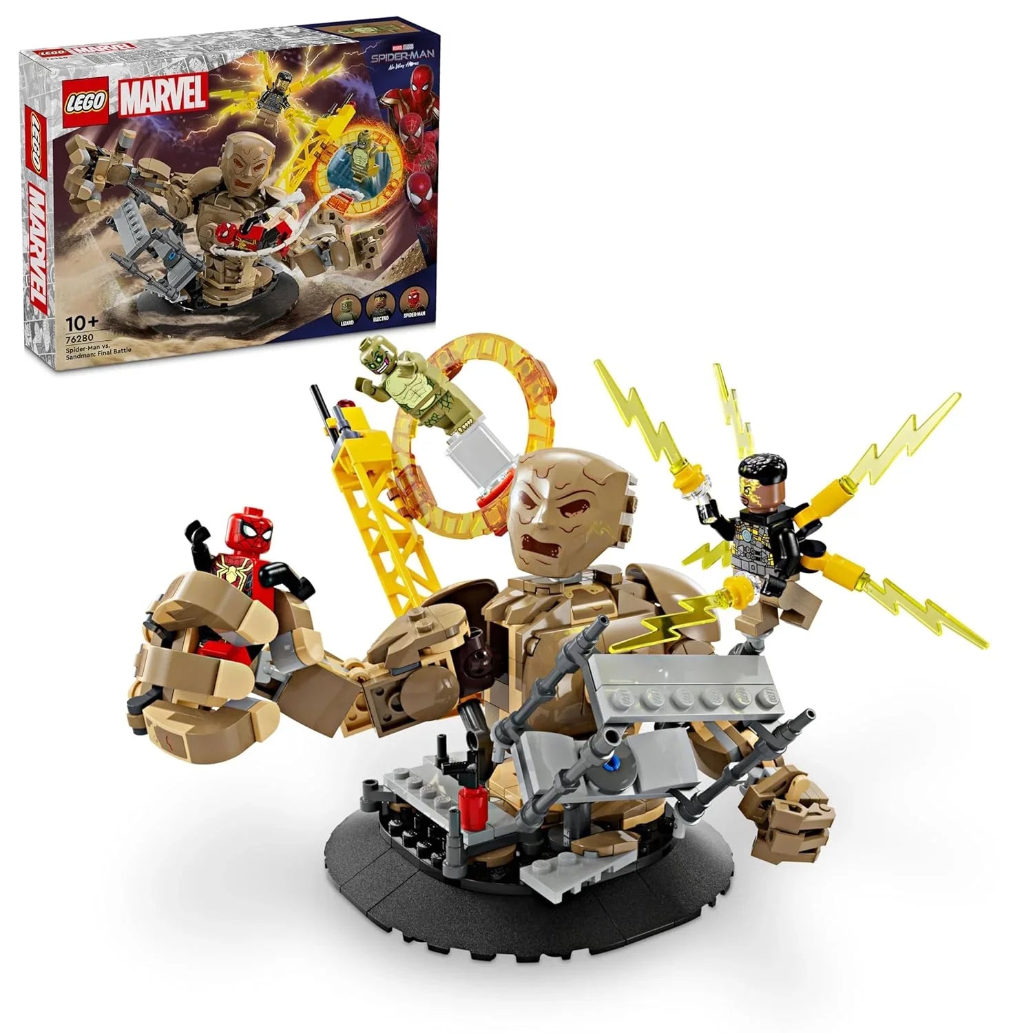 Lego Spider-Man vs. Sandman: Final Battle Building Blocks Multicolor Age- 10 Years & Above