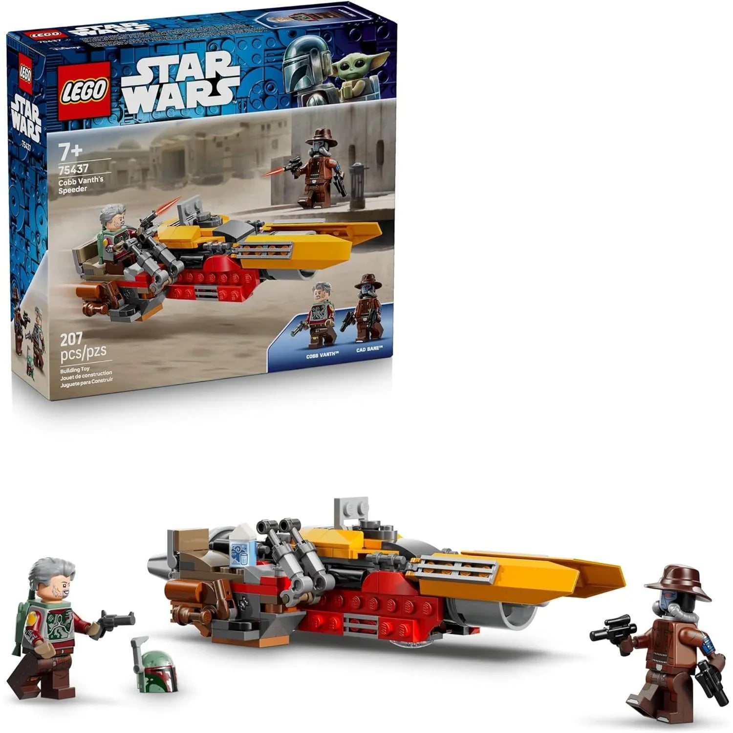Lego Star Wars Cobb Vanth’s Speeder 75437 Age- 7 Years and Above