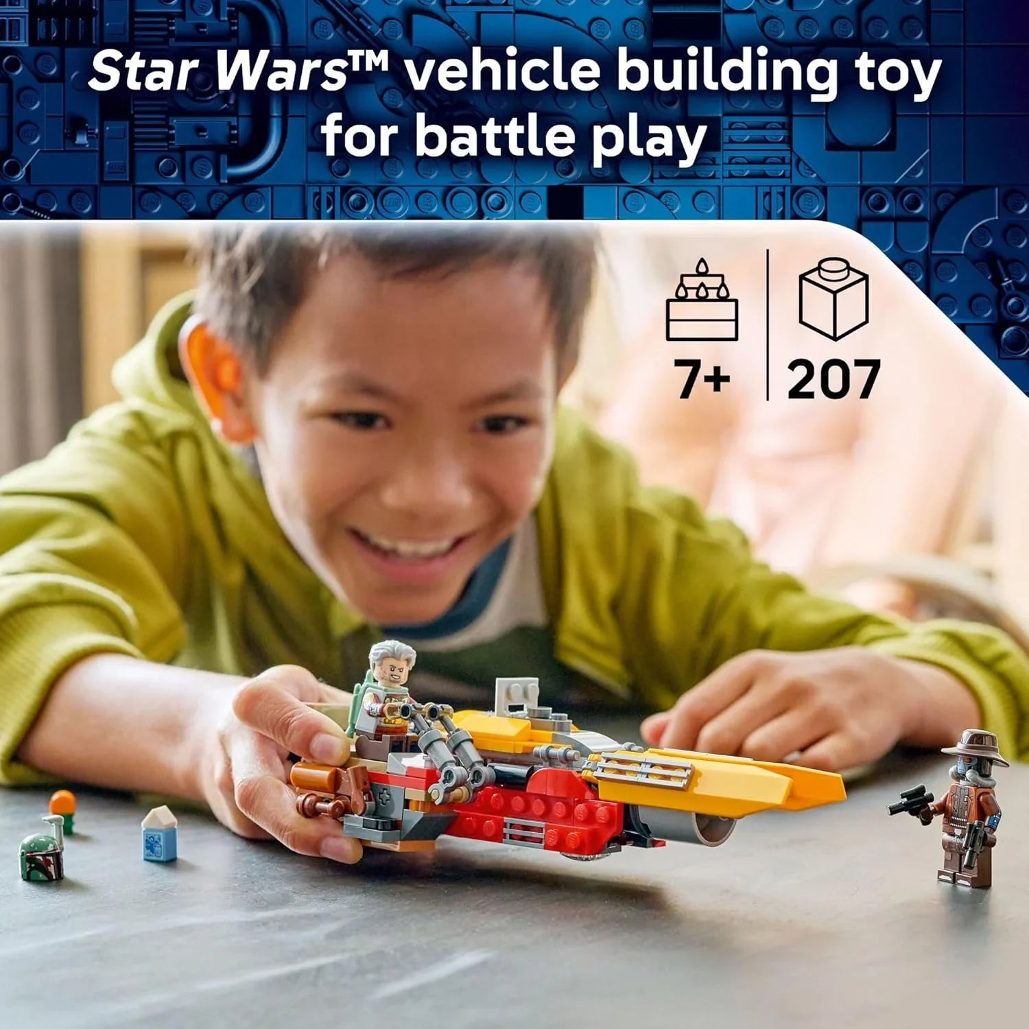 Lego Star Wars Cobb Vanth’s Speeder 75437 Age- 7 Years and Above