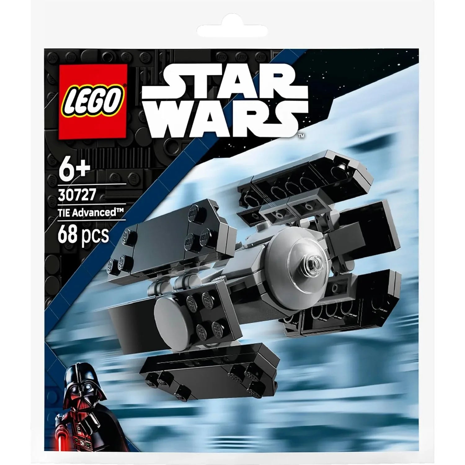 Lego Star Wars TIE Advanced Mini-Build 30727 Age- 6 Years and Above