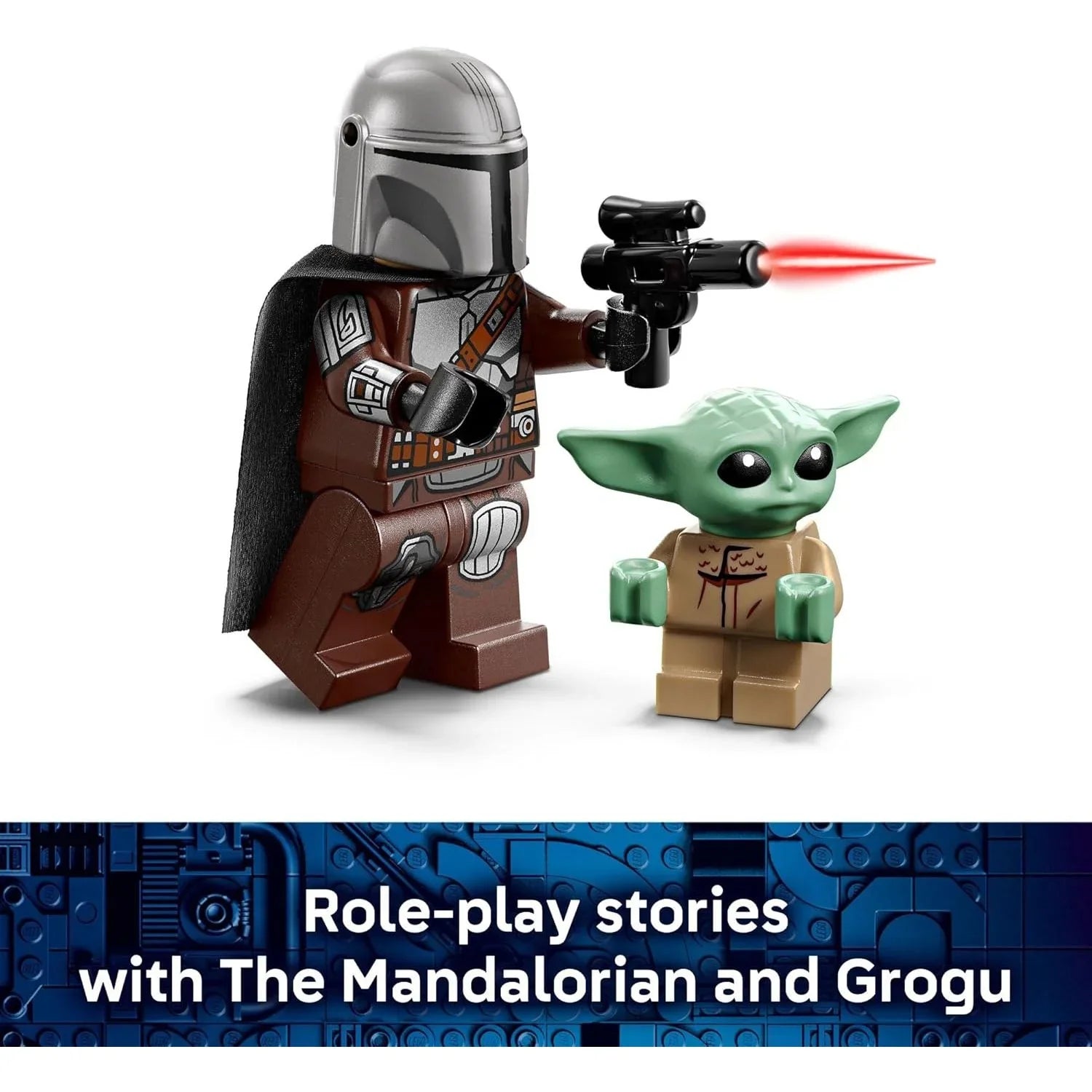 Lego Star Wars The Mandalorian & Grogu’s Speeder Bike 75436 Age- 6 Years and Above