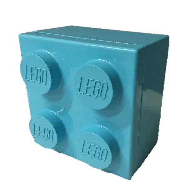 Lego Storage 2x2 Turquise  [LE853382] Age- 3 Years & Above 