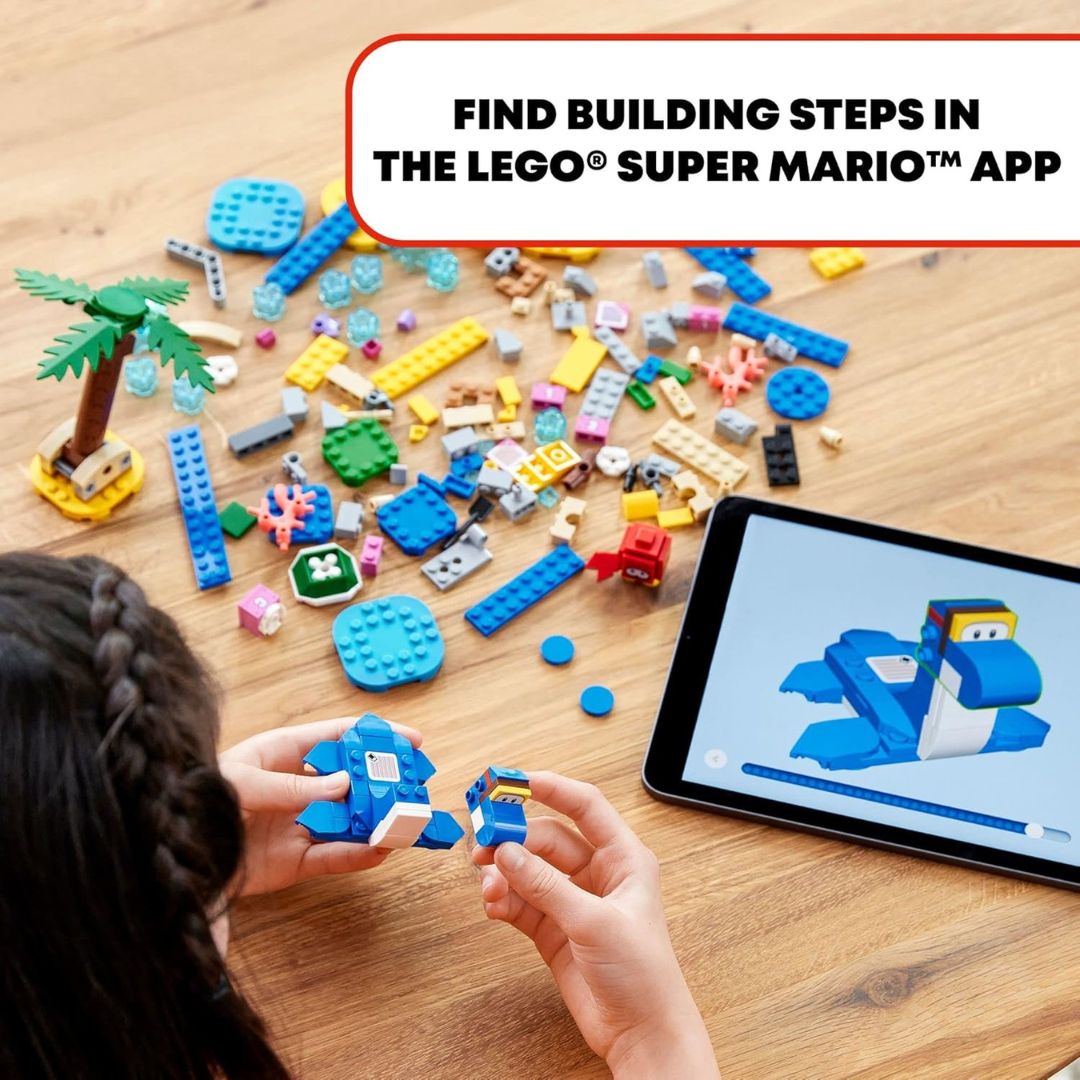 Lego Super Mario Dorrie’s Beachfront Expansion Set Age- 6 Years & Above