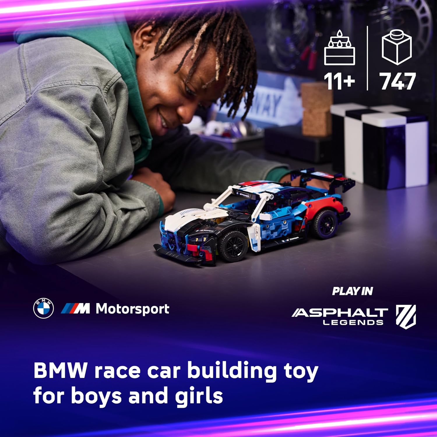 Lego Technic BMW M4 GT3 EVO Race Car 42226 Age- 11 Years & Above