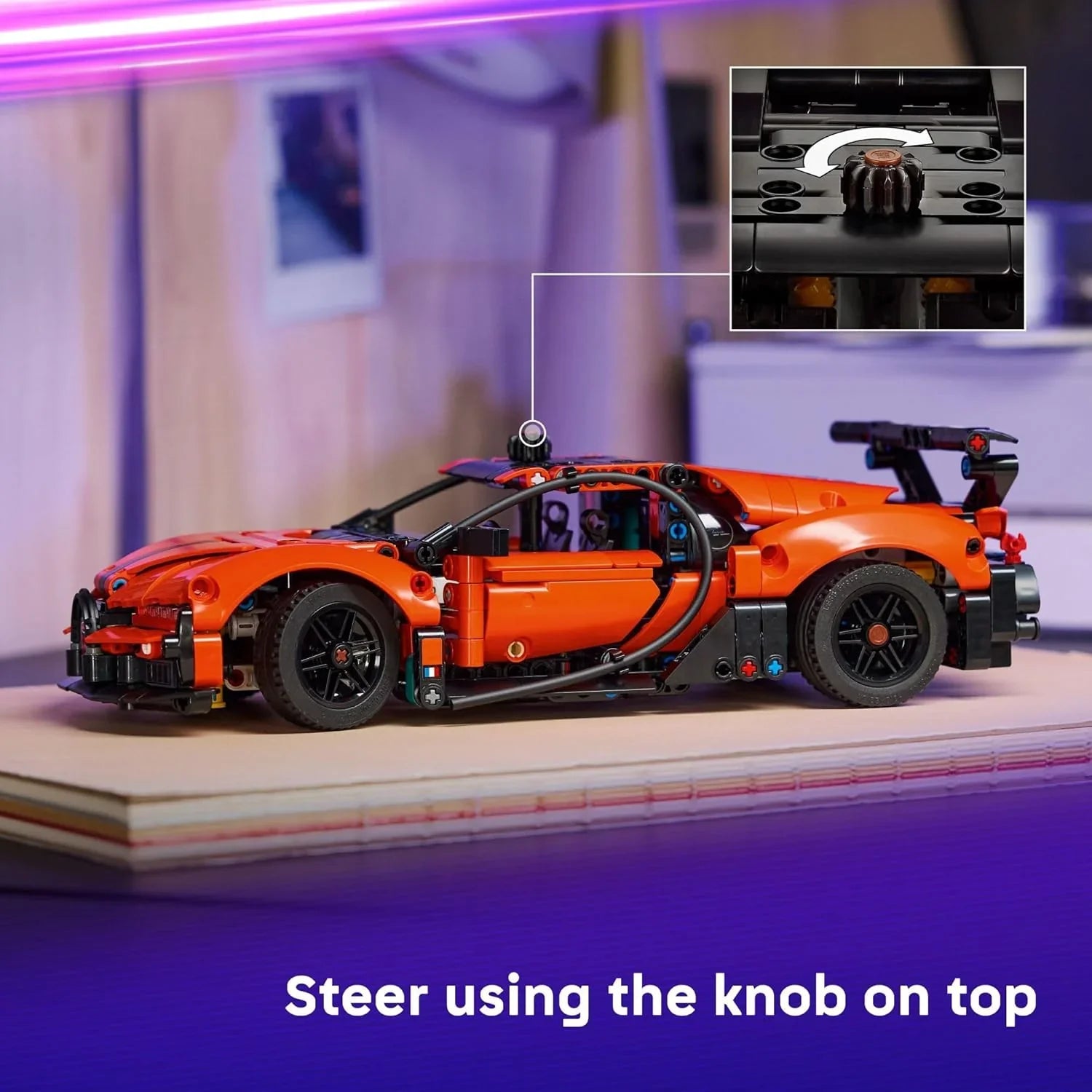 Lego Technic Bugatti Chiron Pur Sport Hypercar 42222 Age- 9 Years and Above