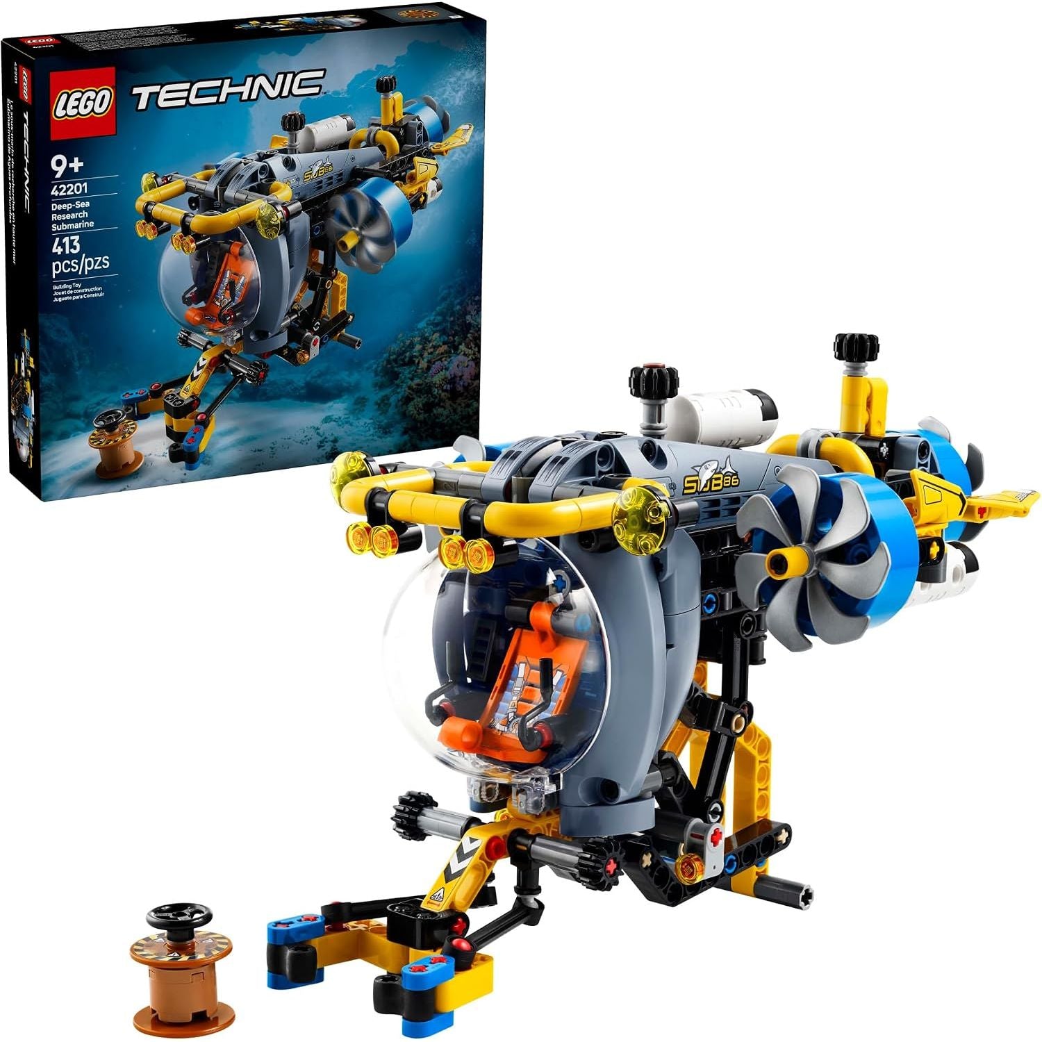 Lego Technic Deep-Sea Research Submarine 42201 Age- 9 Years & Above