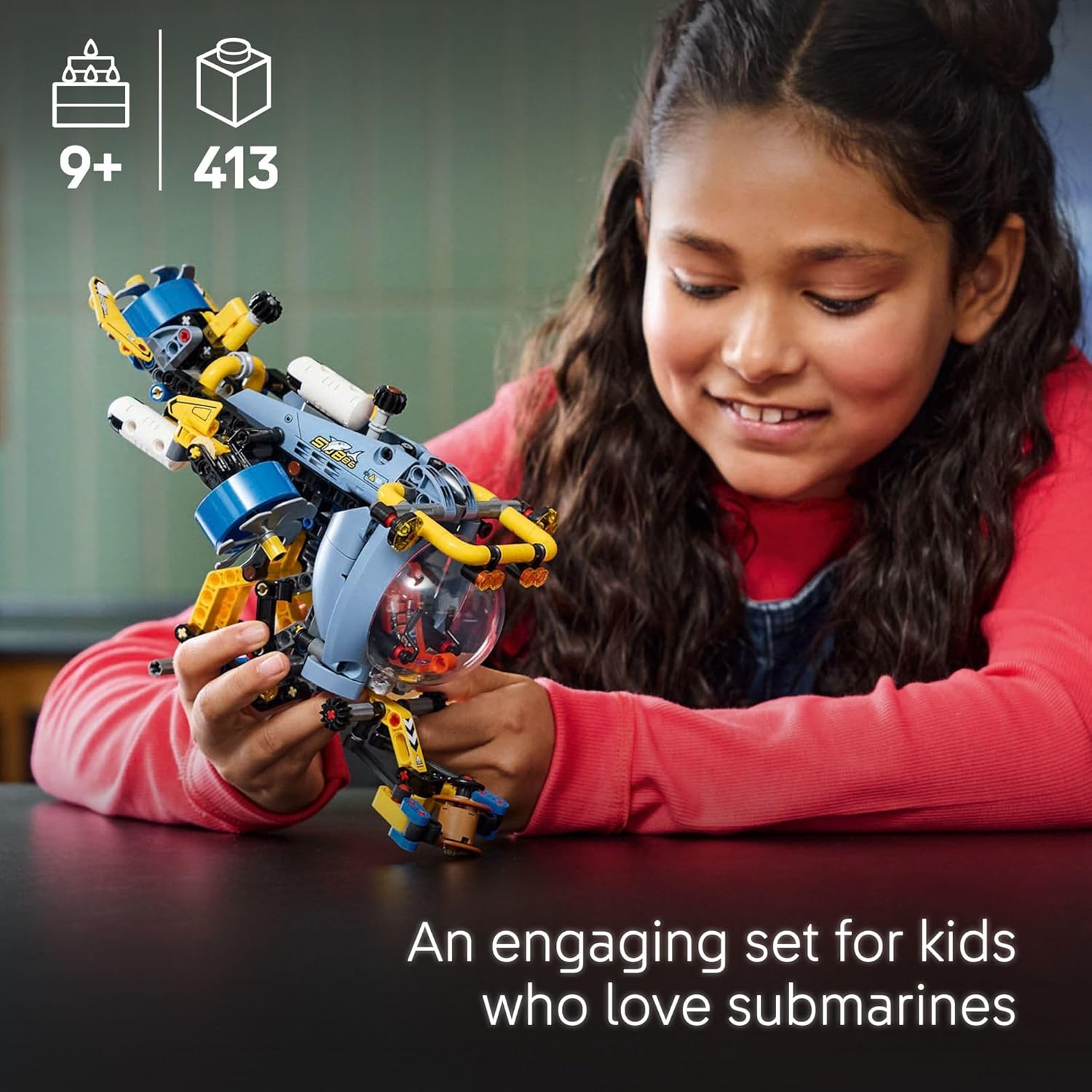 Lego Technic Deep-Sea Research Submarine 42201 Age- 9 Years & Above