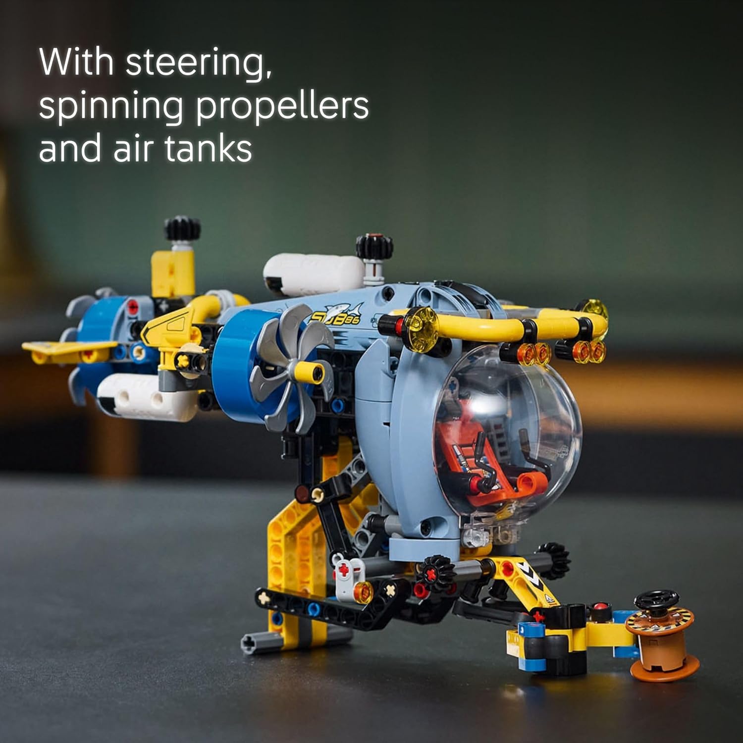 Lego Technic Deep-Sea Research Submarine 42201 Age- 9 Years & Above