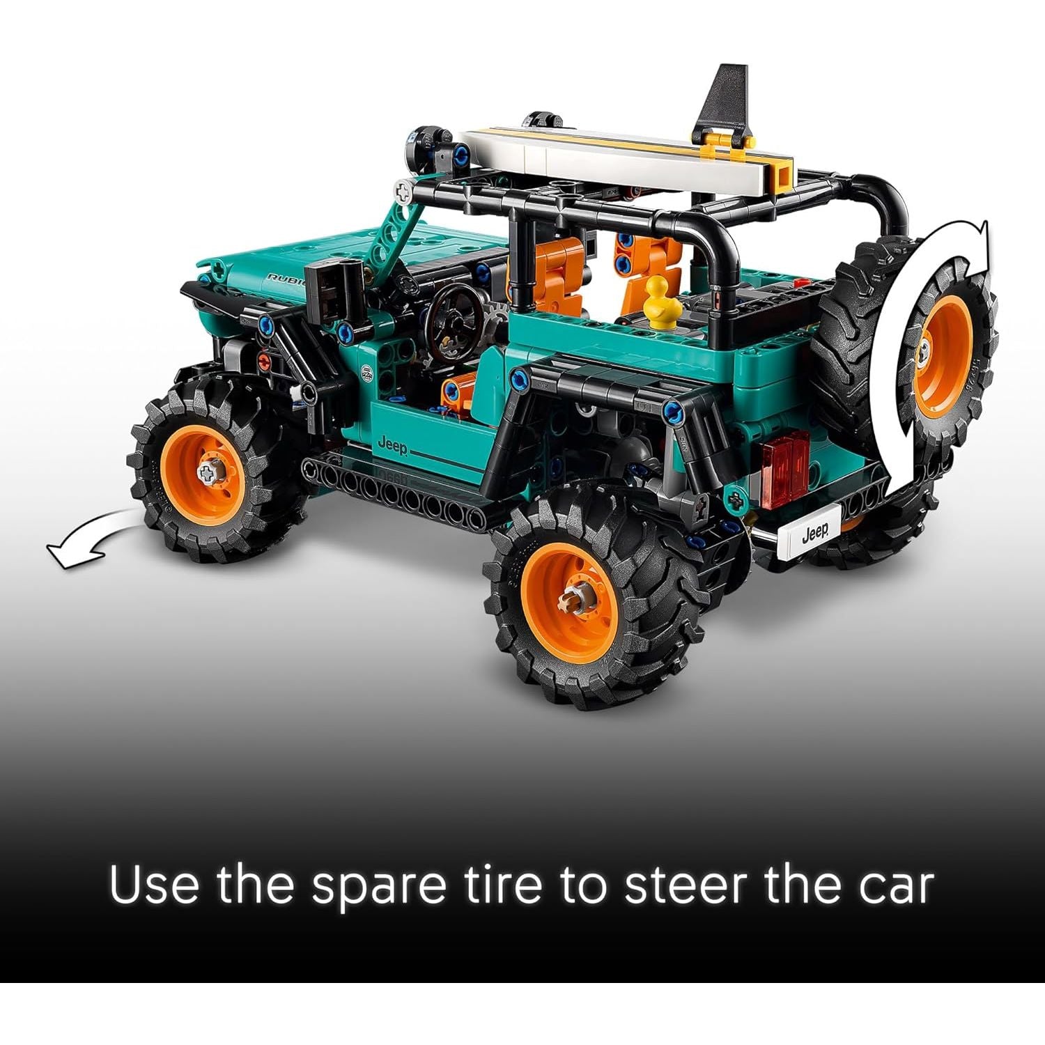 Lego Technic Jeep® Wrangler Rubicon SUV 42227 Age- 10 Years & Above