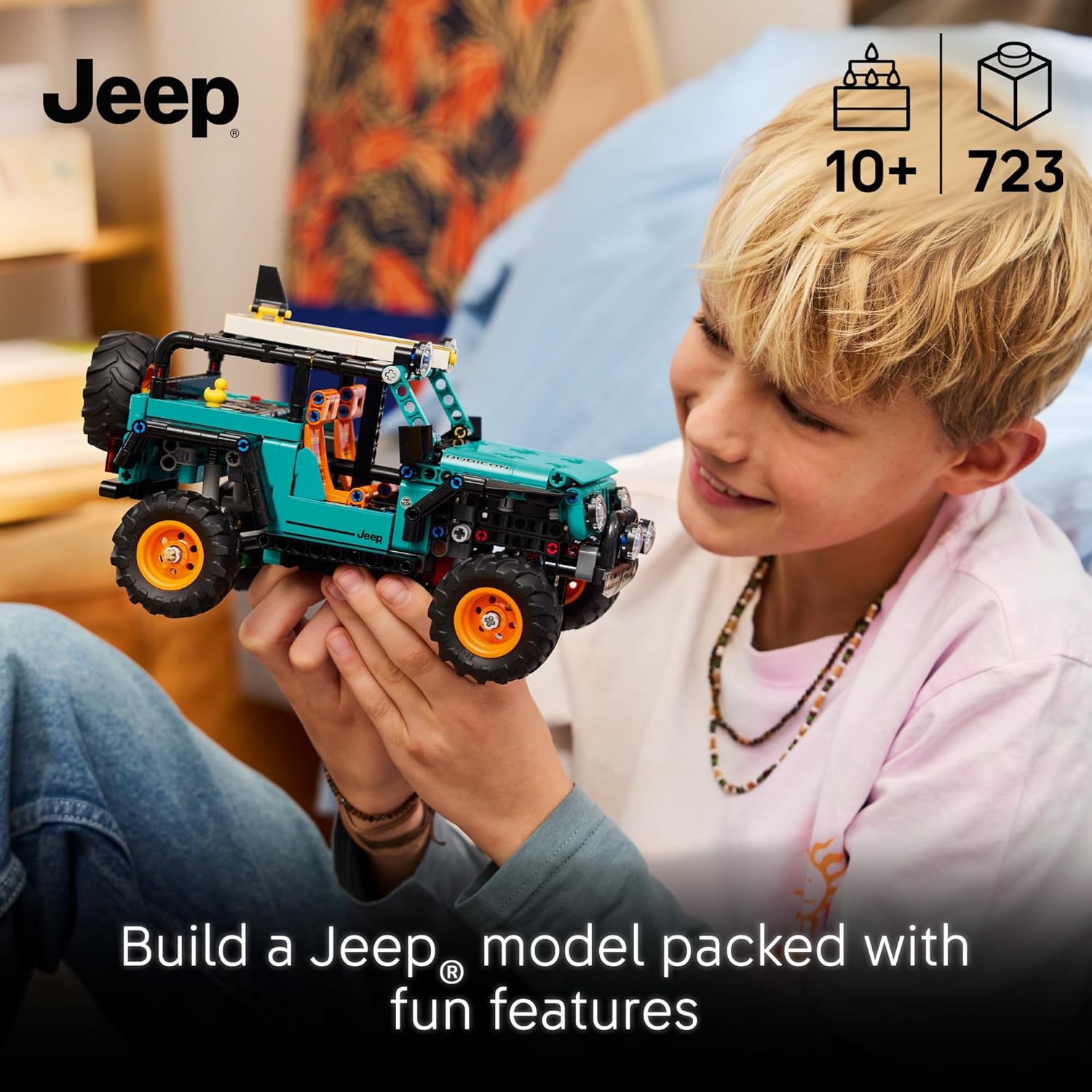 Lego Technic Jeep® Wrangler Rubicon SUV 42227 Age- 10 Years & Above