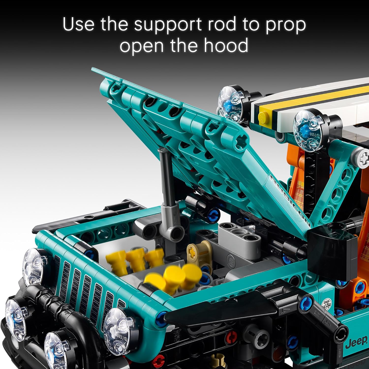 Lego Technic Jeep® Wrangler Rubicon SUV 42227 Age- 10 Years & Above