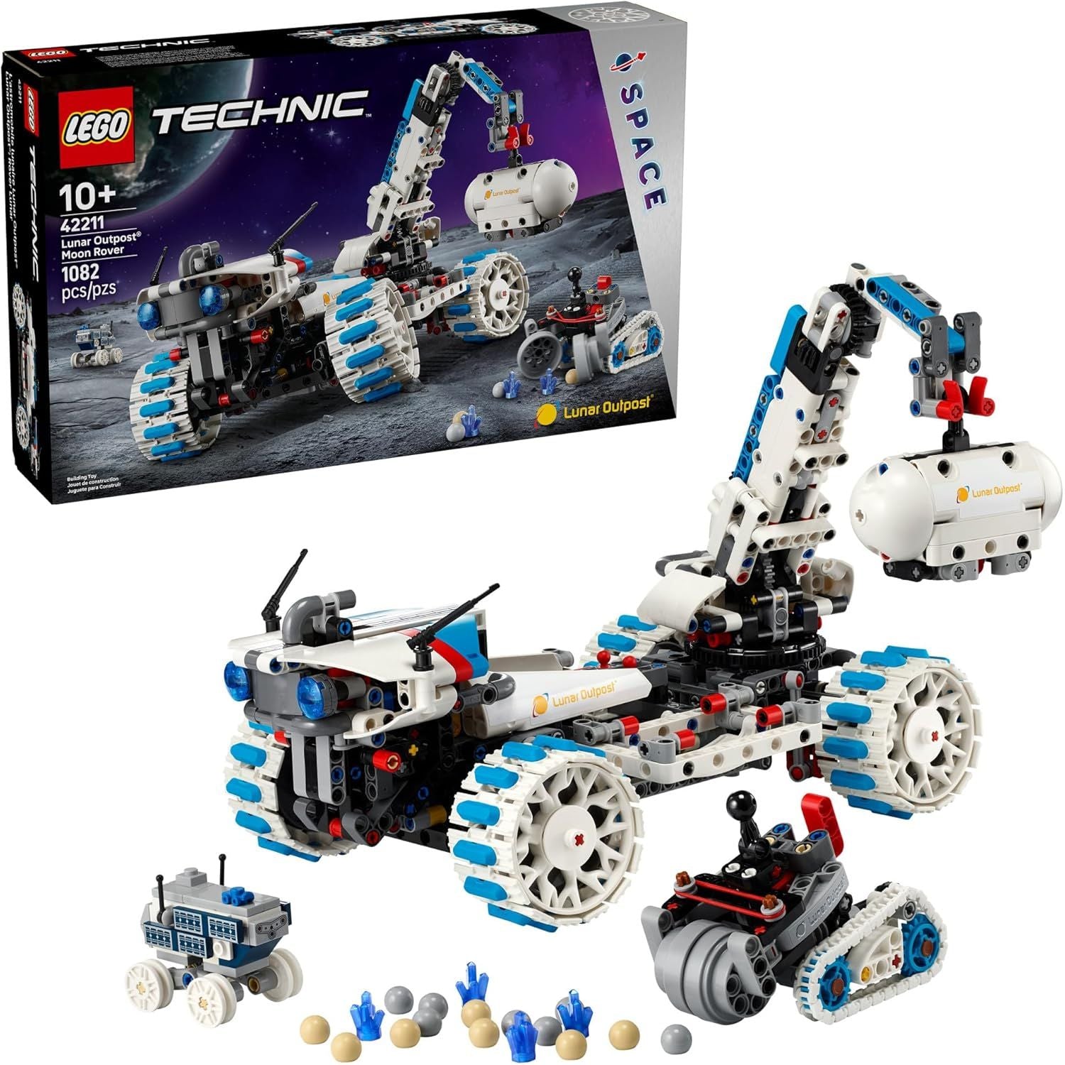 Lego Technic Lunar Outpost® Moon Rover Space Vehicle 42211 Age- 10 Years & Above