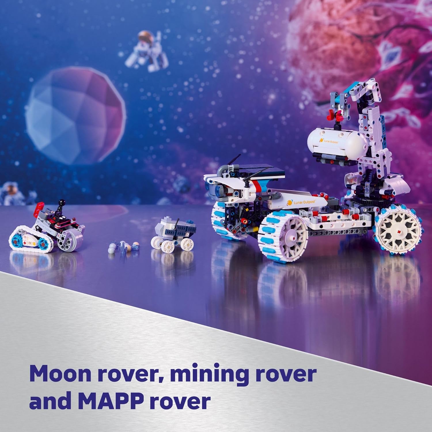Lego Technic Lunar Outpost® Moon Rover Space Vehicle 42211 Age- 10 Years & Above