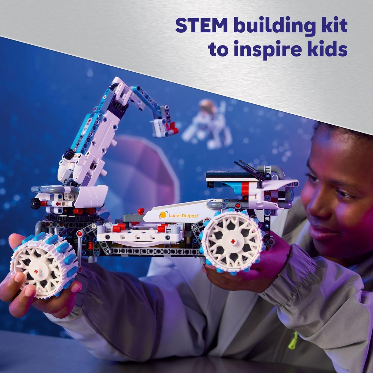 Lego Technic Lunar Outpost® Moon Rover Space Vehicle 42211 Age- 10 Years & Above