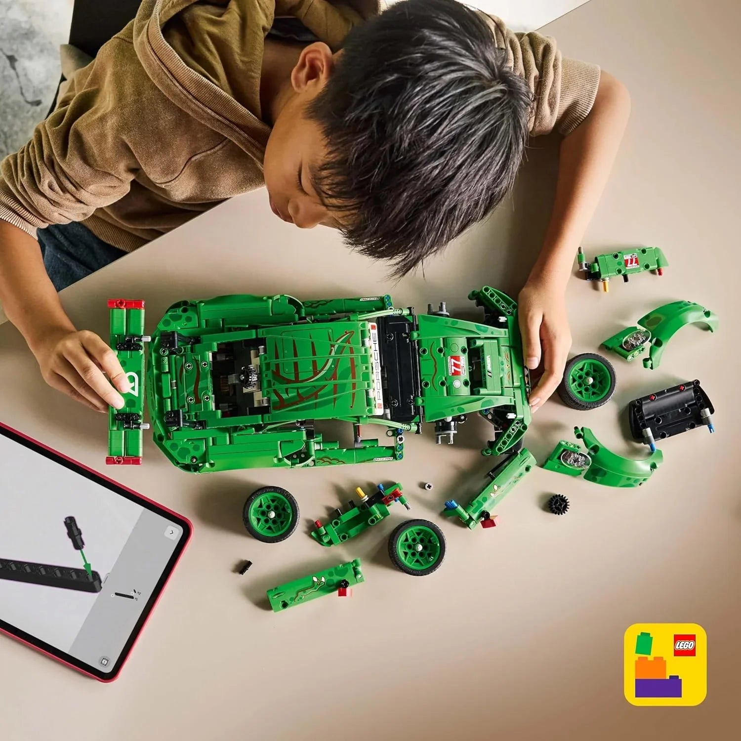 Lego Technic Porsche 911 GT3 R Rexy AO Racing Car 42224 Age- 11 Years and Above