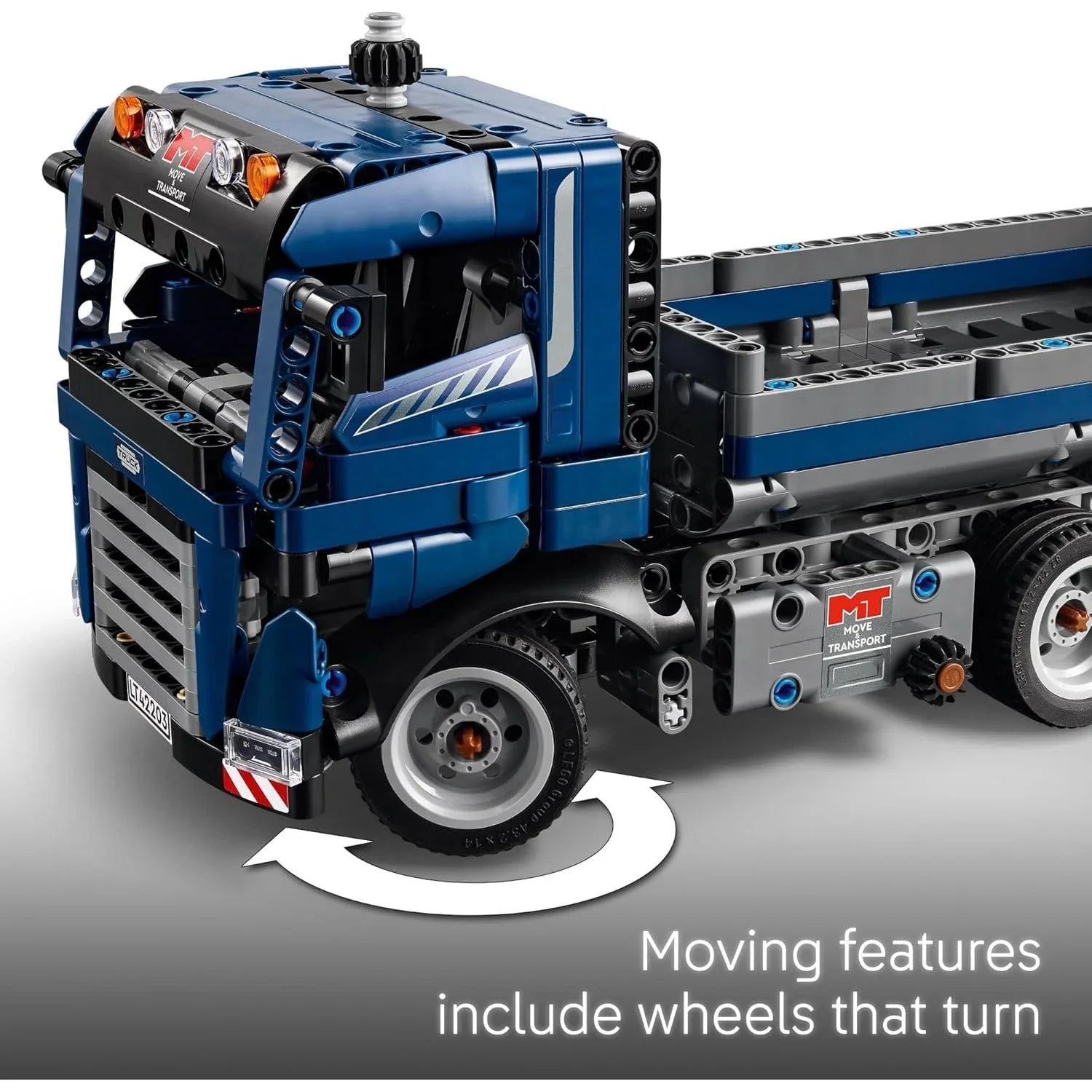 Lego Tipping Dump Truck Kids Building Blocks 42203 Age- 7 Years & Above