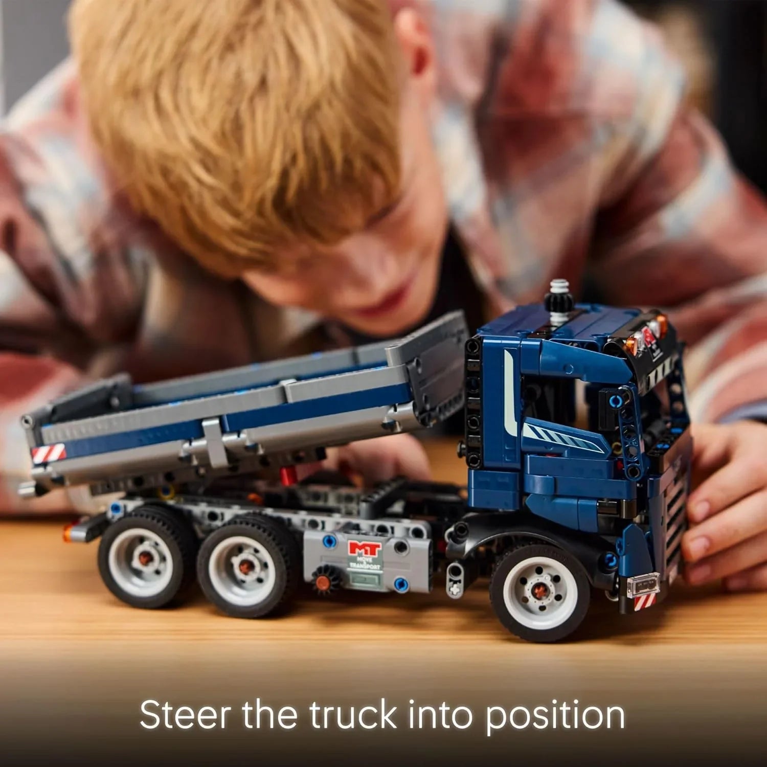 Lego Tipping Dump Truck Kids Building Blocks 42203 Age- 7 Years & Above