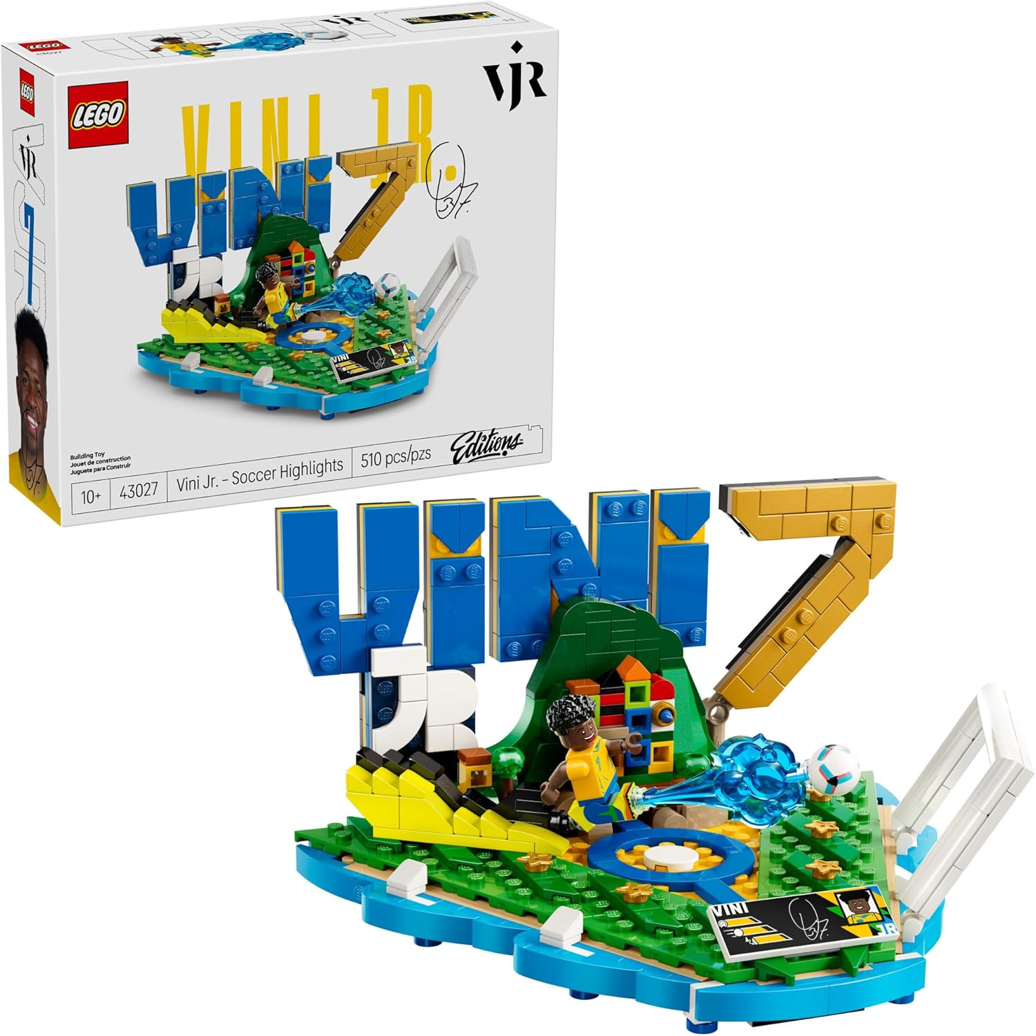 Lego Vini Jr. – Soccer Highlights Building Set (510 Pieces) 43027 Age- 10 Years & Above