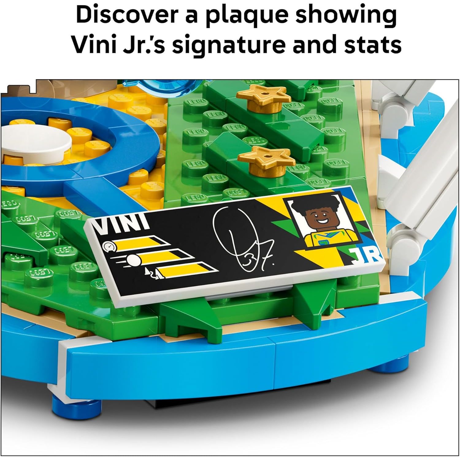 Lego Vini Jr. – Soccer Highlights Building Set (510 Pieces) 43027 Age- 10 Years & Above
