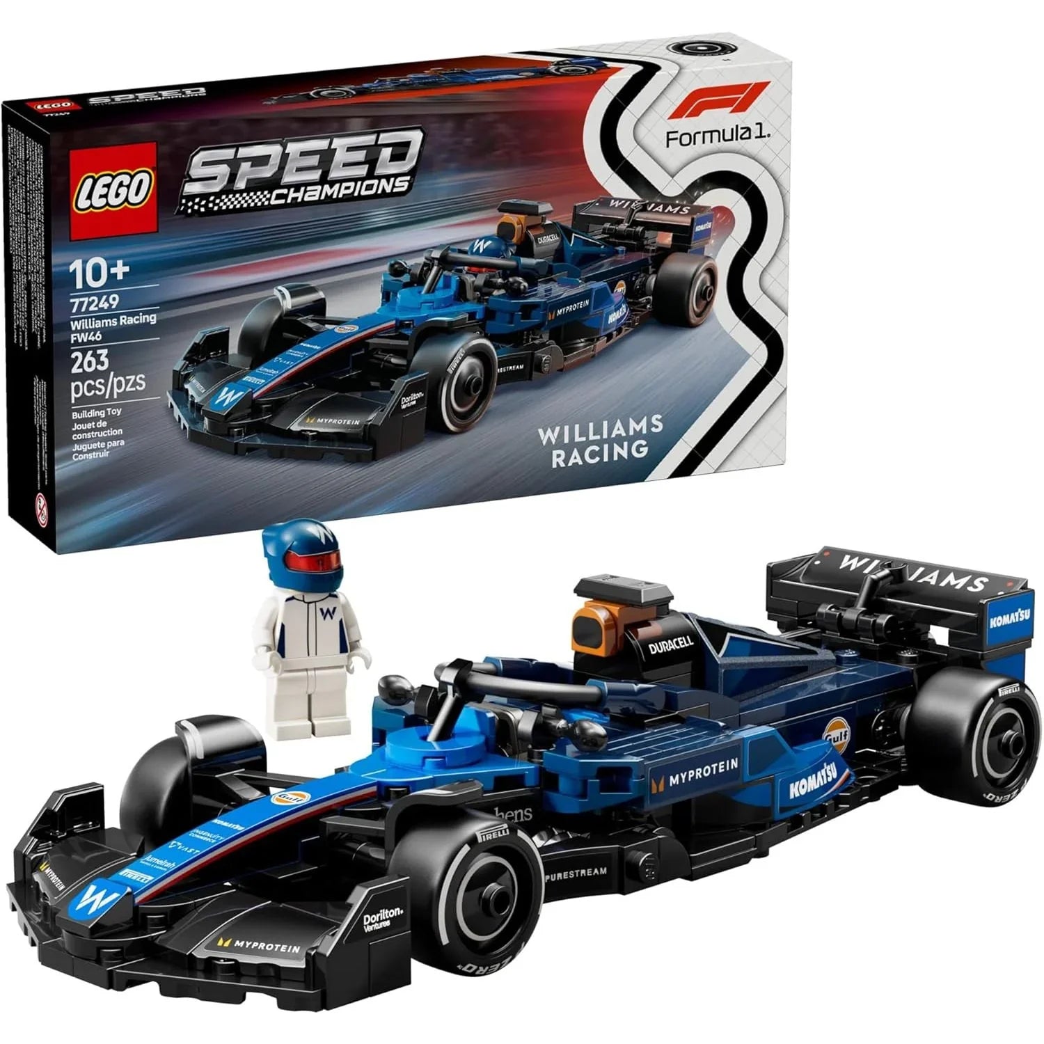 Lego Williams Racing FW46 F1® Race Car Kids Building Blocks 77249 Age- 10 Years & Above