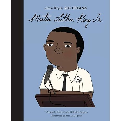 Little People Big Dreams Book Martin Luther King /anglais Hardcover