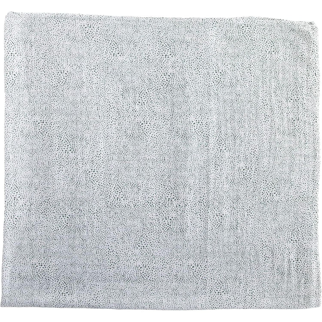 Little Unicorn Cotton Muslin Swaddle Single Green Seed Age-Newborn & Above