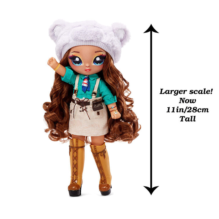 Na Na Na Lol Surprise Amelia Outback 11" Brunette Soft Fabric Doll Multicolor Age- 3 Years & Above
