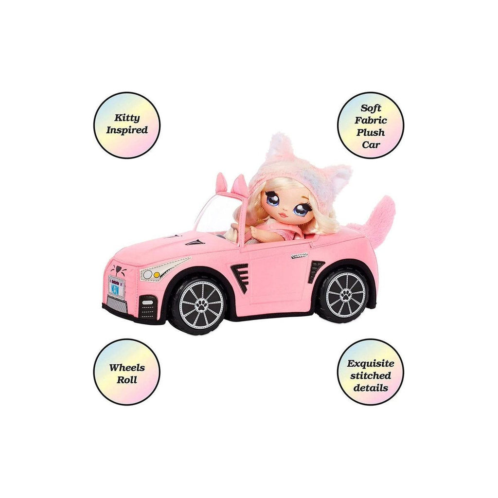 Lol Surprise Na! Na! Na! Soft Plush Convertible Car Toy Pink Age- 3 Years & Above