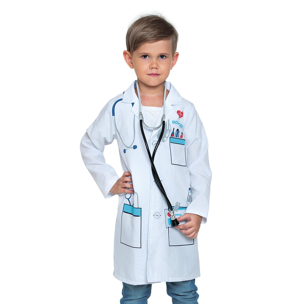 Mad Toys Doctor Kids Professional Costumes Age- 2 Years & Above