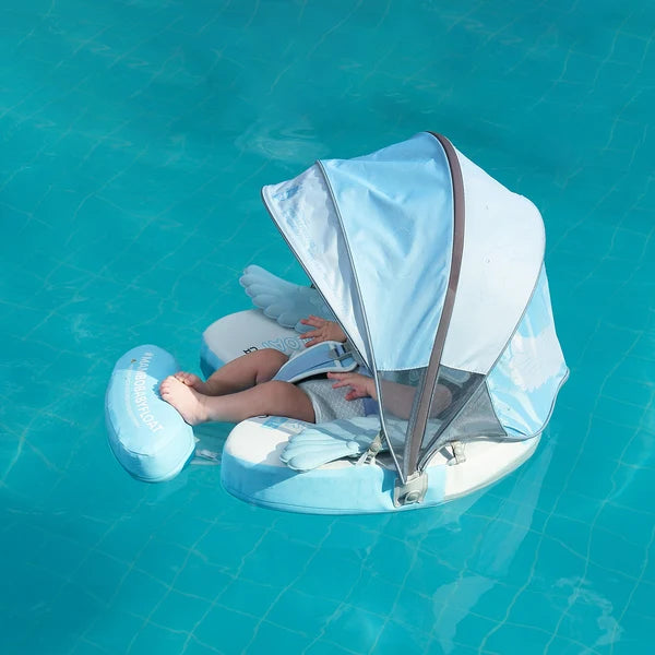 Mambobaby Baby Chest Swim Float Angel Sliver B503-108-W-Z Age- 3 Months to 3 Years