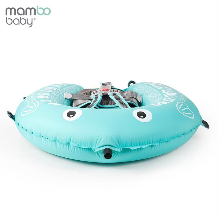 Mambobaby Baby Chest Swim Float with Canopy Dino Green B663-1 Age- 3 Months to 3 Years