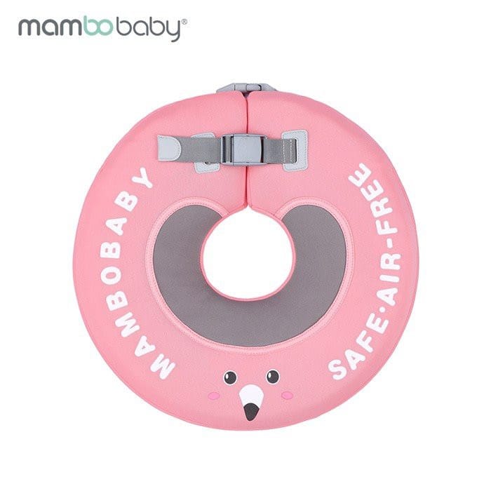 Mambobaby Baby Neck  Swimming Float Flamingo Pink B510  Age- 3 Months to 2 Years