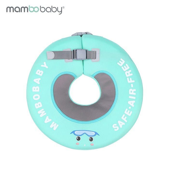 Mambobaby Baby Neck  Swimming Float Mambo Fish Green B510  Age- 3 Months to 2 Years