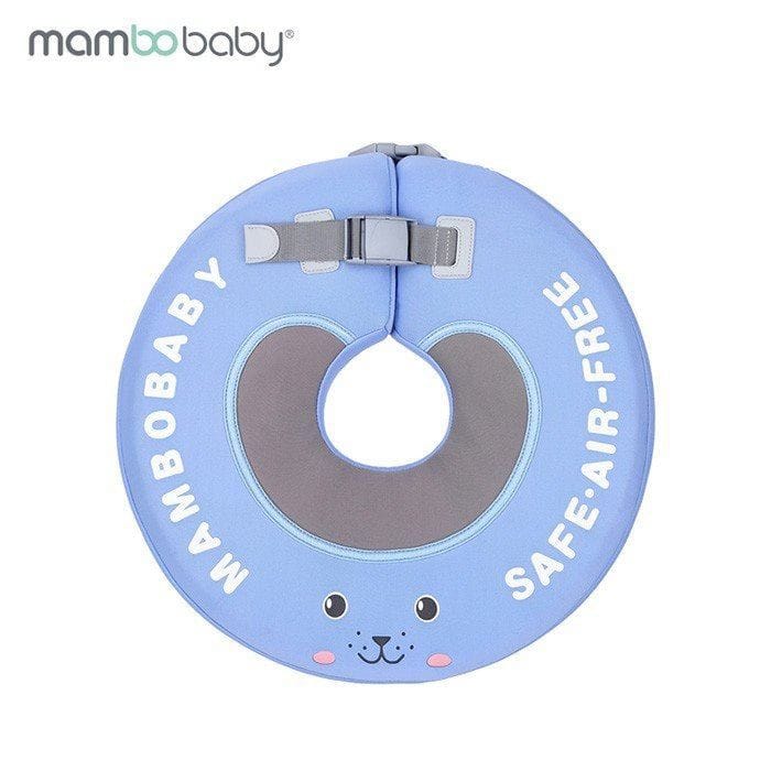 Mambobaby Baby Neck  Swimming Float Seal Blue B510  Age- 3 Months to 2 Years